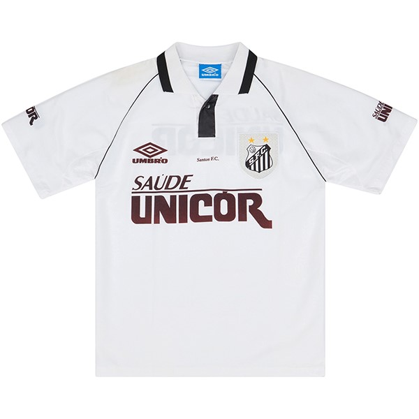 Tailandia Camiseta Santos 1ª Kit Retro 1997 Blanco